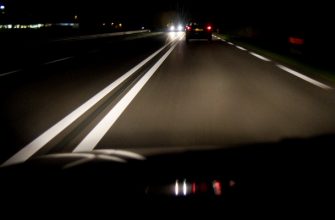 Как ездить ночью на машине